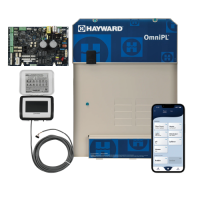 Hayward OmniPL pool automation system installed by H2Oasis Pools & Spas in Burnt Store Meadows, Florida.